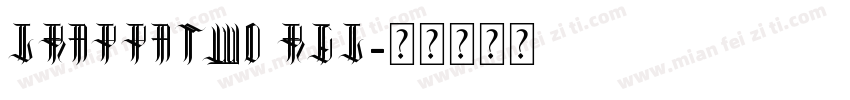 grappatwo reg字体转换
